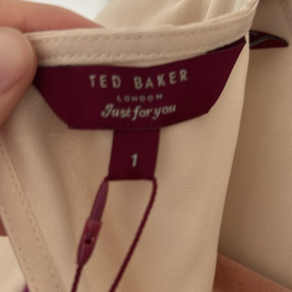 Ted Baker Floral Mini Dress Size 1 - Picture 4 of 4